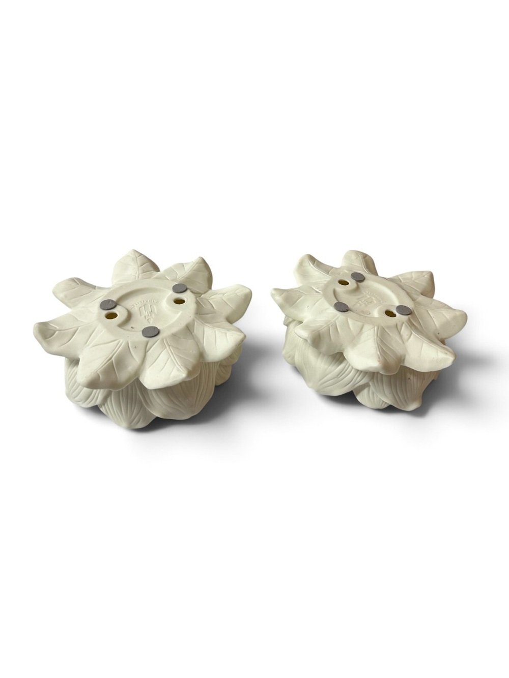 Vintage Partylite Magnolia Lotus Candleholder - Picture 3 of 4